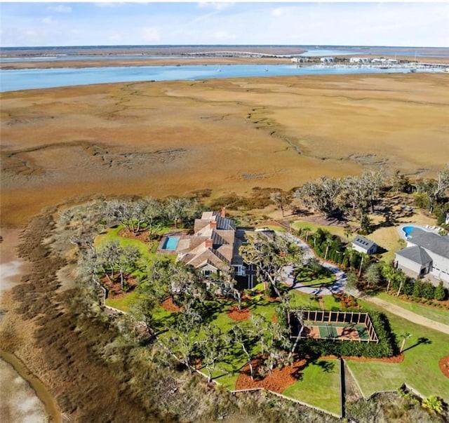 144 Point Ln, Saint Simons Island, GA 31522 - drone / aerial view of a nearby body of water