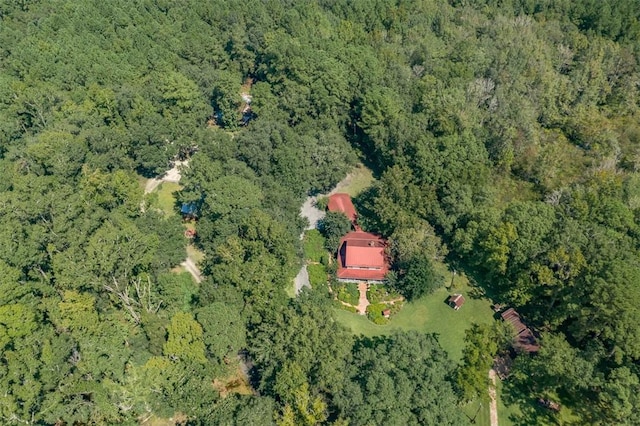 510 Bladen Rd, Brunswick, GA 31523 - aerial view featuring a wooded view