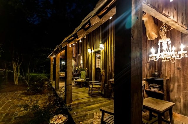 510 Bladen Rd, Brunswick, GA 31523 - view of property exterior at night