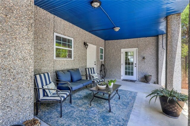 1068 Picnic Ln NE, Townsend, GA 31331 - view of patio with an outdoor living space