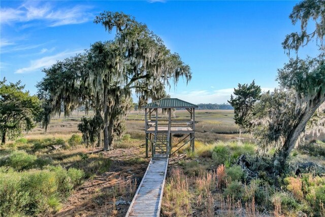 1068 Picnic Ln NE, Townsend, GA 31331 - view of yard featuring a gazebo