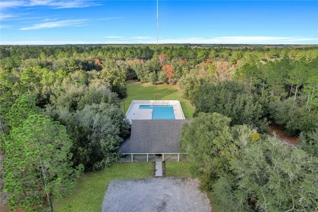 1068 Picnic Ln NE, Townsend, GA 31331 - bird's eye view with a wooded view