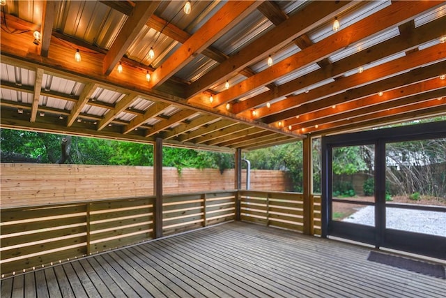6 Stewart Ave, Saint Simons Island, GA 31522 - view of wooden deck