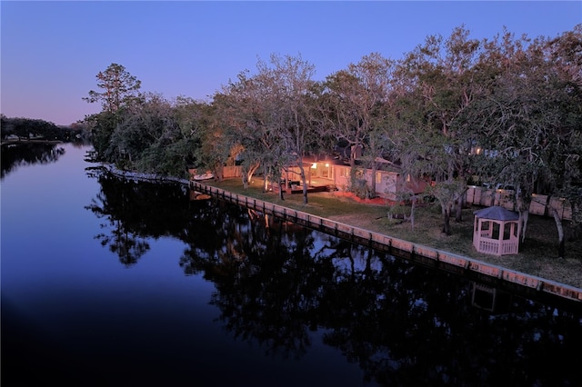 105 Driftwood Pl, Saint Simons Island, GA 31522 - dock with a water view