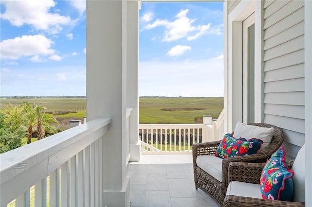50 Frederica Oaks Ln, Saint Simons Island, GA 31522 - balcony featuring a view of countryside