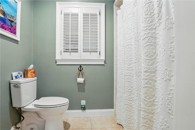 111 Palm Dr, Saint Simons Island, GA 31522 - bathroom with tile patterned flooring and curtained shower