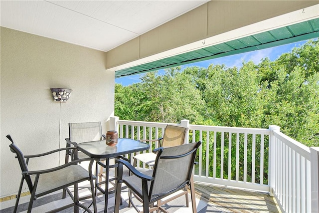 1524 Wood Ave Unit 314, Saint Simons Island, GA 31522 - view of balcony