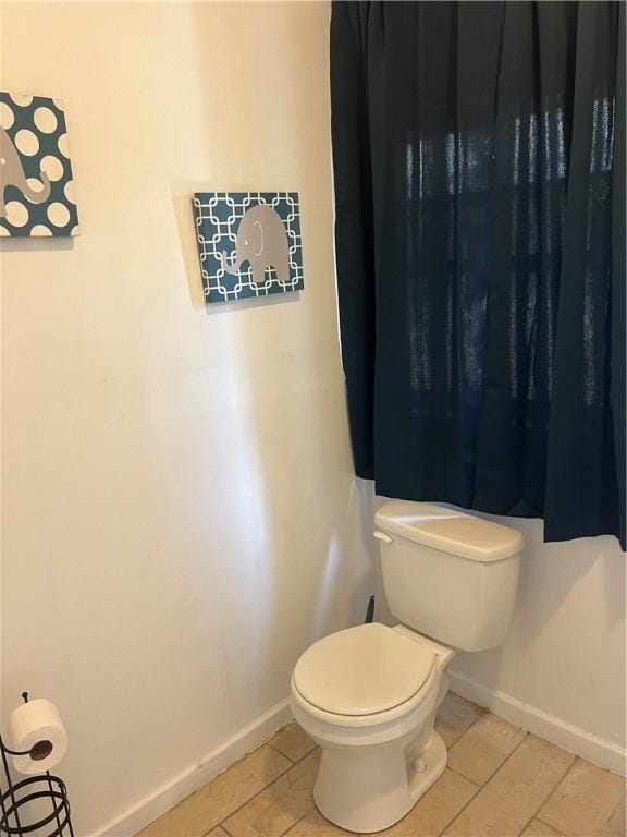 bathroom with toilet