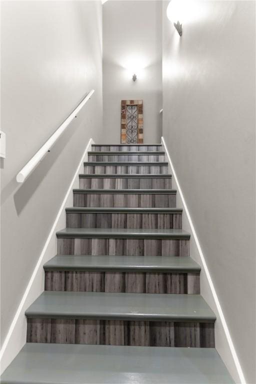 view of stairs