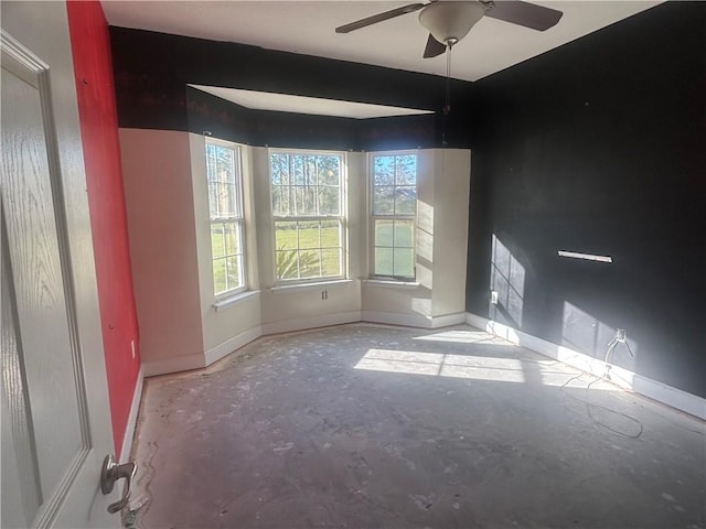 2657 Horseshoe Cv, Waverly, GA 31565 - empty room featuring healthy amount of natural light and a ceiling fan