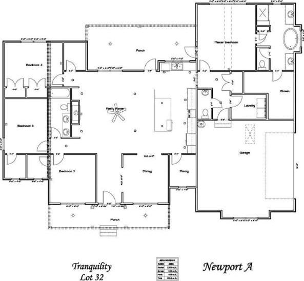 1105 Tranquility Pl NE, Townsend, GA 31331 - room layout