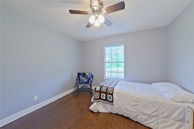 20 Marla St, Hoboken, GA 31542 - bedroom featuring wood finished floors, baseboards, and ceiling fan