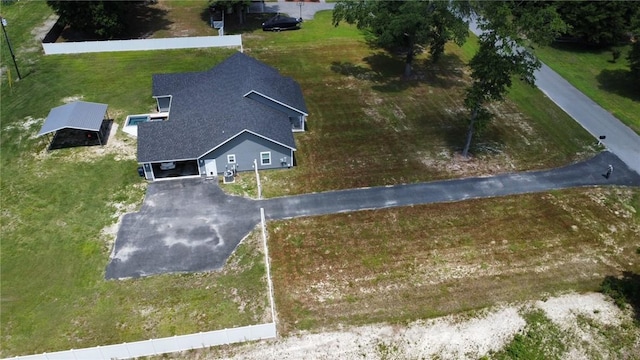 drone / aerial view