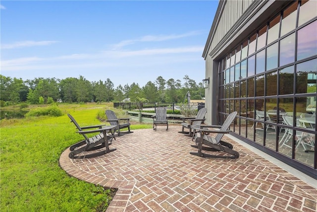 231 Salt Creek Way E, Brunswick, GA 31523 - view of patio