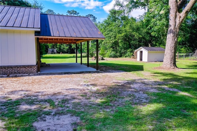 880 Miles Still Rd, Waycross, GA 31503 - view of yard featuring a patio
