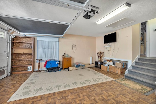 40 W Lake Dr, Saint Simons Island, GA 31522 - garage featuring a garage door opener