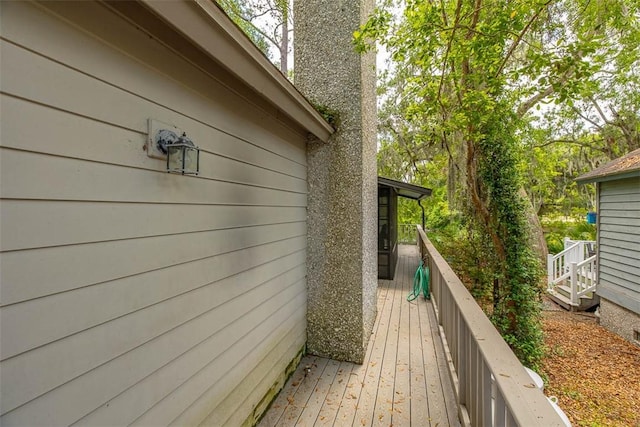 40 W Lake Dr, Saint Simons Island, GA 31522 - view of deck