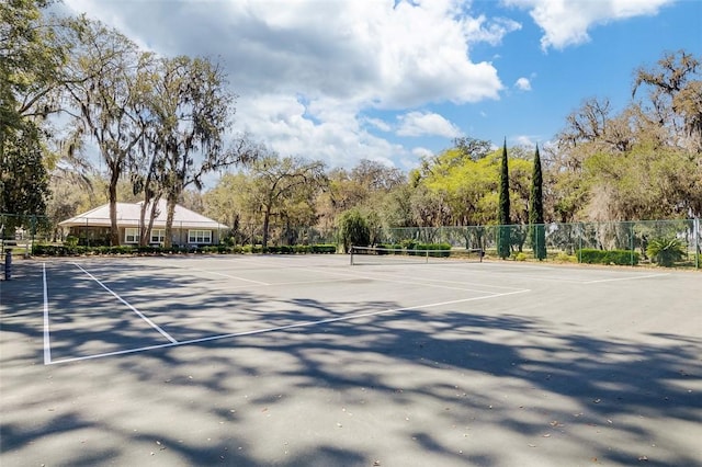 view of sport court