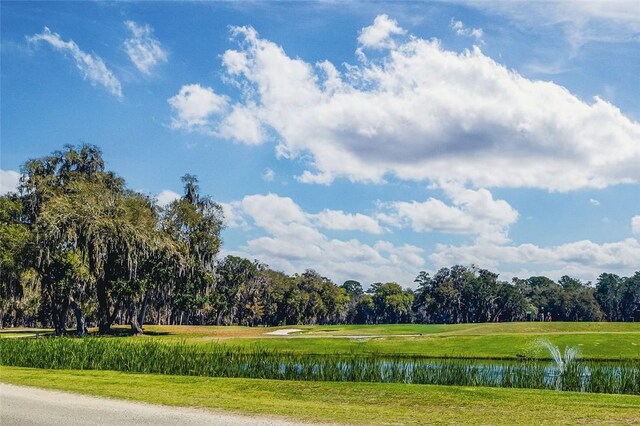 property view of water