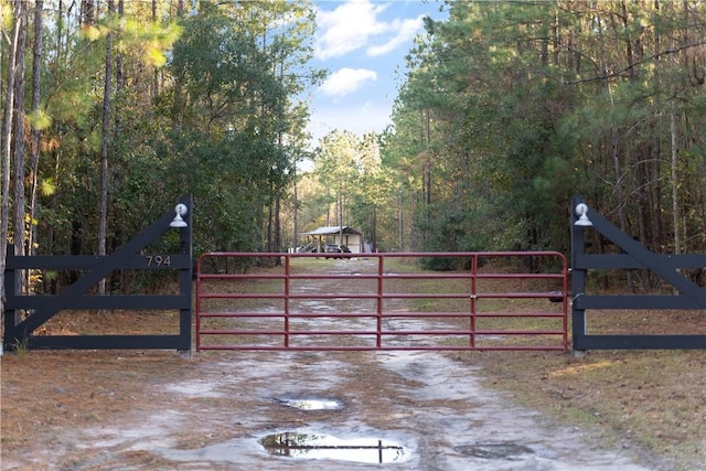 view of gate