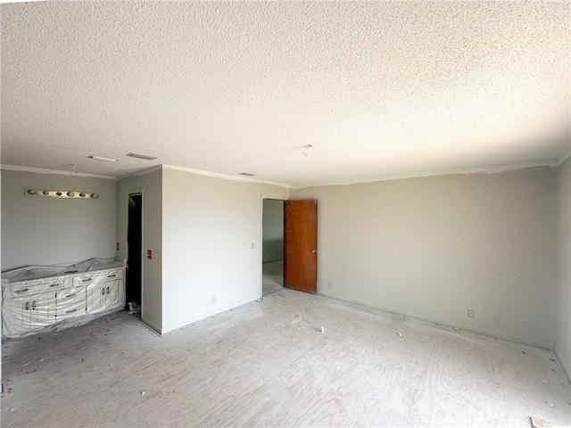 47 Marsh View Ct, Saint Marys, GA 31558 - spare room with a textured ceiling and ornamental molding