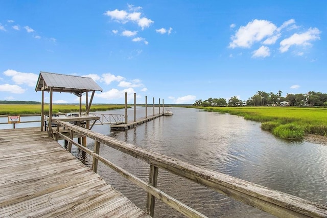 1020 NE Pine Point Ln, Townsend, GA 31331 - dock with a water view