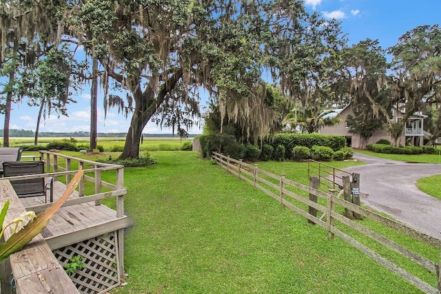 1020 NE Pine Point Ln, Townsend, GA 31331 - view of yard with asphalt driveway
