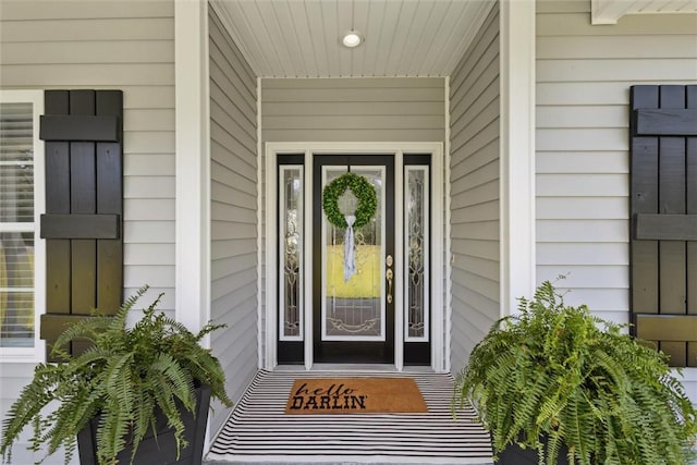 2604 Smith Rd SE, Townsend, GA 31331 - view of exterior entry featuring a porch