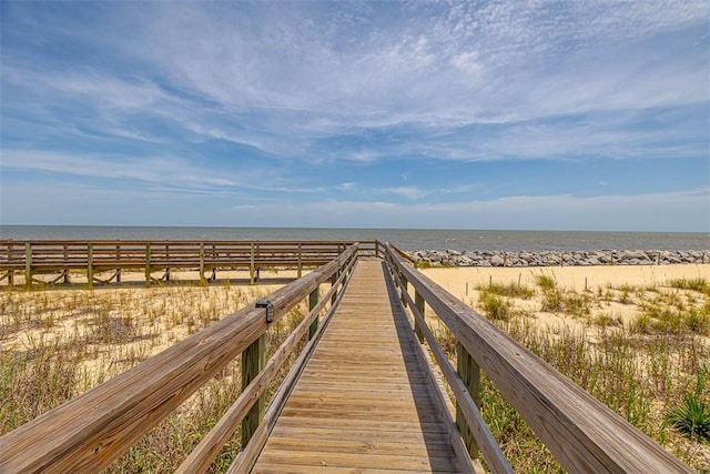 1175 N Beachview Dr Unit 311, Jekyll Island, GA 31527 - view of home's community with view of water and beach