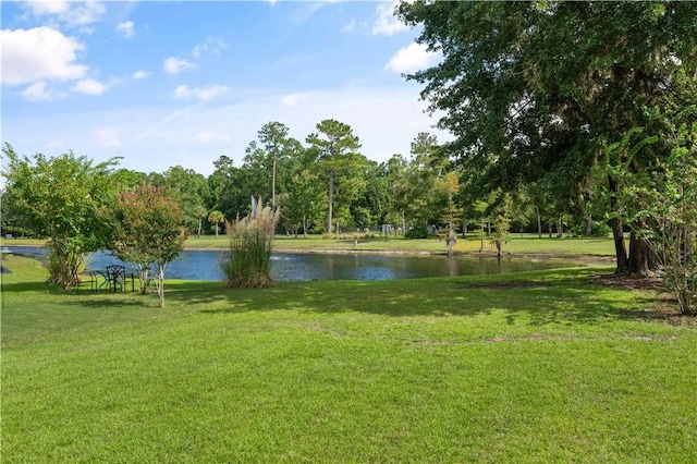 property view of water