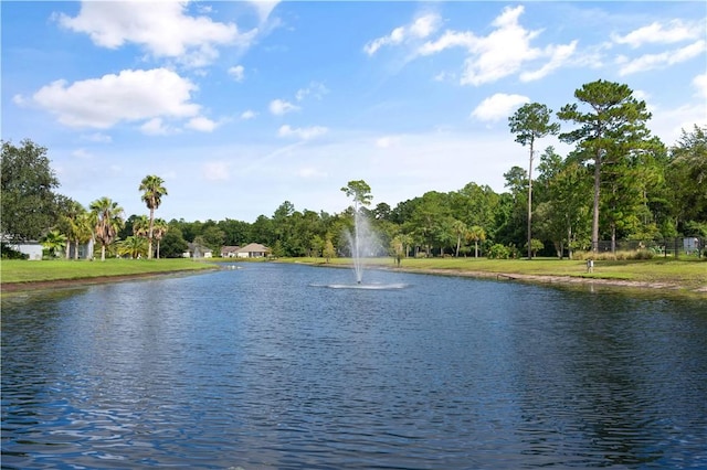 property view of water