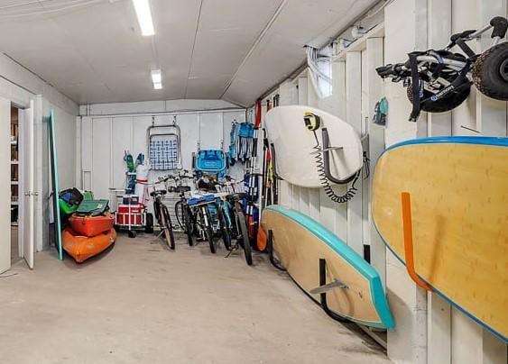 storage area featuring a garage