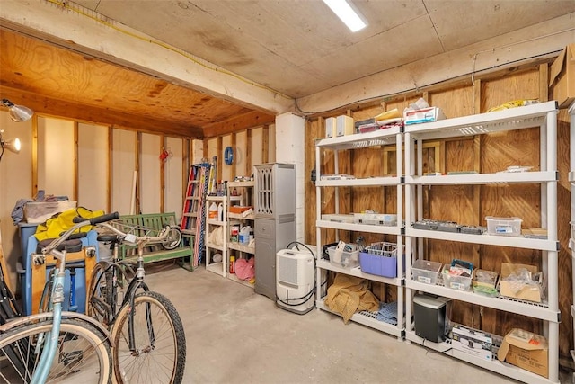 storage with a garage