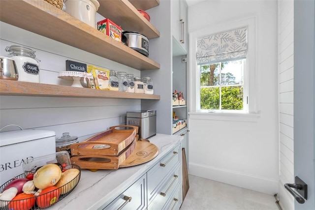 view of pantry