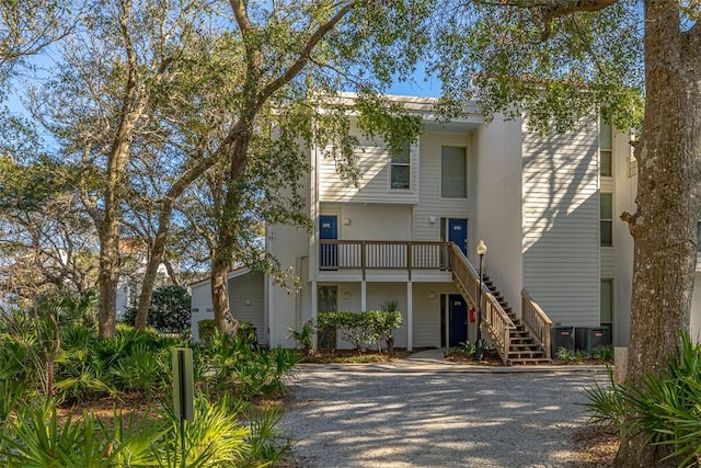 1175 N Beachview Dr Unit 279, Jekyll Island, GA 31527 - view of property featuring stairway