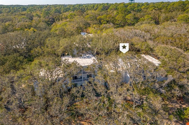 1175 N Beachview Dr Unit 279, Jekyll Island, GA 31527 - view from above of property with a forest