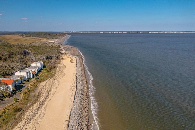 1175 N Beachview Dr Unit 279, Jekyll Island, GA 31527 - bird's eye view of unending shoreline