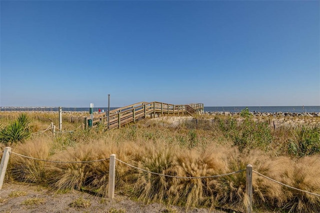 1175 N Beachview Dr Unit 279, Jekyll Island, GA 31527 - view of yard with a water view