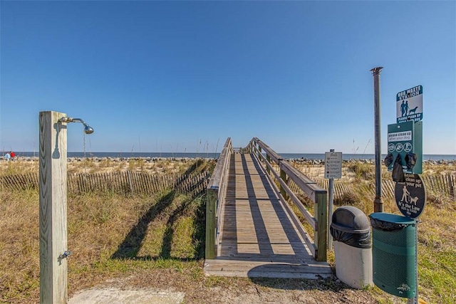 1175 N Beachview Dr Unit 279, Jekyll Island, GA 31527 - view of home's community featuring view of water and beach