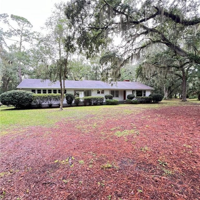 view of ranch-style house