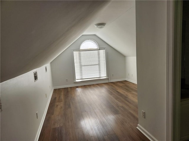 115 Simonton Way, Saint Simons Island, GA 31522 - bonus room with dark hardwood / wood-style floors and vaulted ceiling