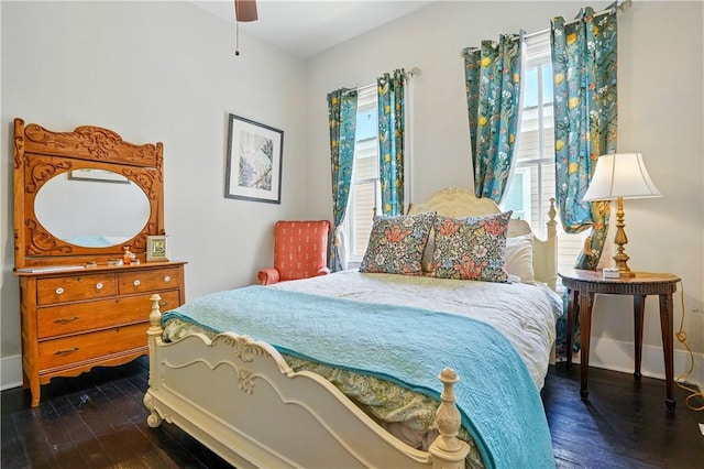 604 Union St, Brunswick, GA 31520 - bedroom with wood-type flooring and baseboards