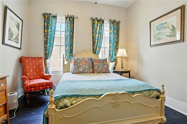 604 Union St, Brunswick, GA 31520 - bedroom featuring dark wood-type flooring