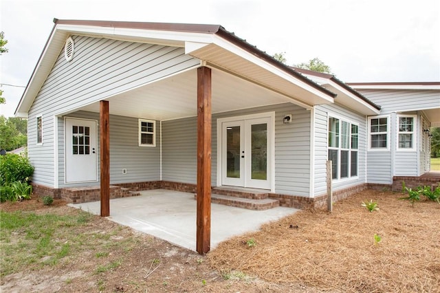 3 Dixon Ln, Blackshear, GA 31516 - rear view of house with french doors