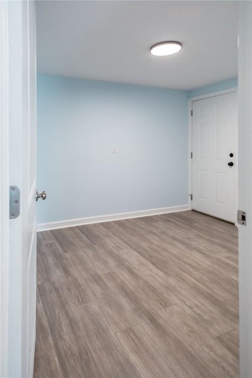 3 Dixon Ln, Blackshear, GA 31516 - empty room with wood finished floors and baseboards