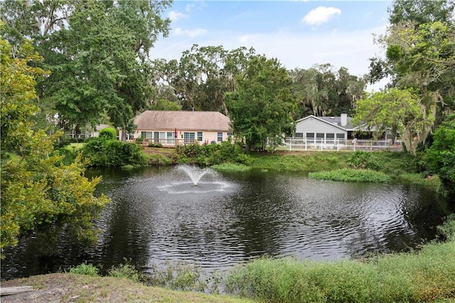 property view of water