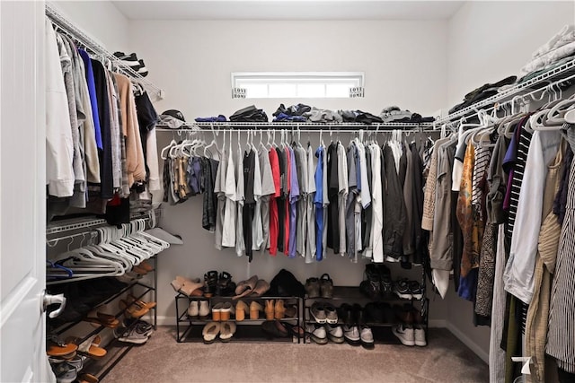 138 Clearwater Dr, Brunswick, GA 31523 - spacious closet with carpet flooring