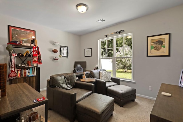 138 Clearwater Dr, Brunswick, GA 31523 - living room featuring carpet floors and baseboards