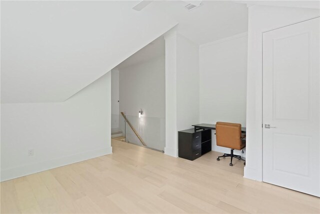 4 Lake View Cottages Ct, Saint Simons Island, GA 31522 - unfurnished office with wood finished floors