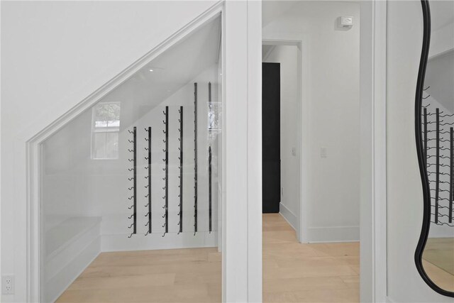 4 Lake View Cottages Ct, Saint Simons Island, GA 31522 - corridor with wood finished floors and baseboards